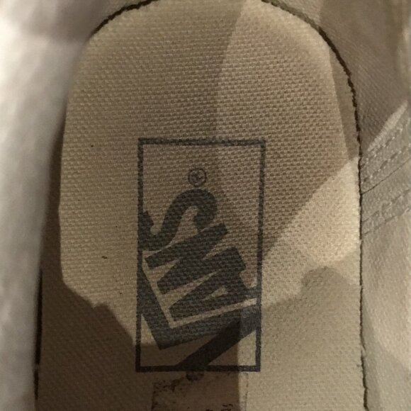 VANS Old Skool Checkerboard Lace Up Skate Shoes - Picture 3 of 9